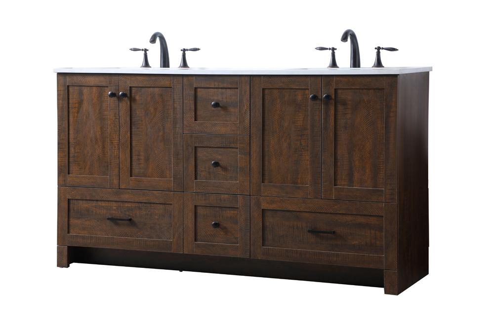 Elegant Furniture & Lighting - Soma 60 Inch Double Bathroom Vanity In Expresso - VF2860DEX veiw 8