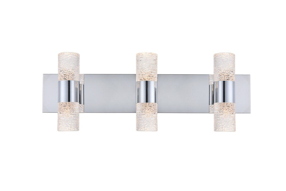Elegant Furniture & Lighting - Vega 6 light Chrome LED Wall Sconce - 5200W24C veiw 1