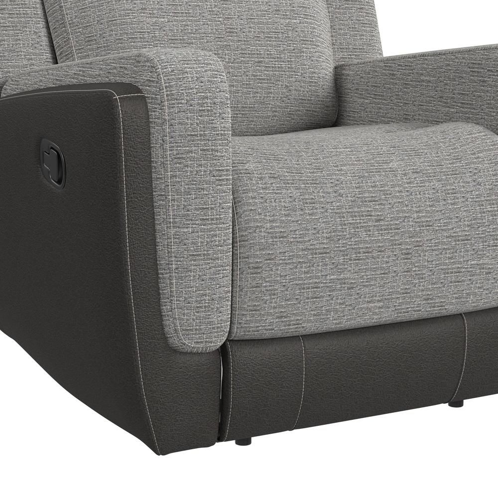 Picket House Furnishings - Viper Glider Motion Recliner in Rancho Grey - U-11550-10531-107 veiw 3