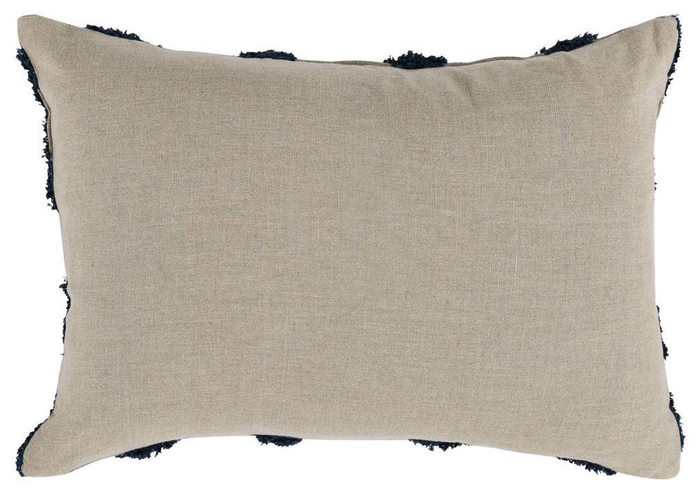 Villa by Classic Home - Evangeline 100% Linen 14inX 20in Throw Pillow In Blue - 20W - Blue - V240115 veiw 5