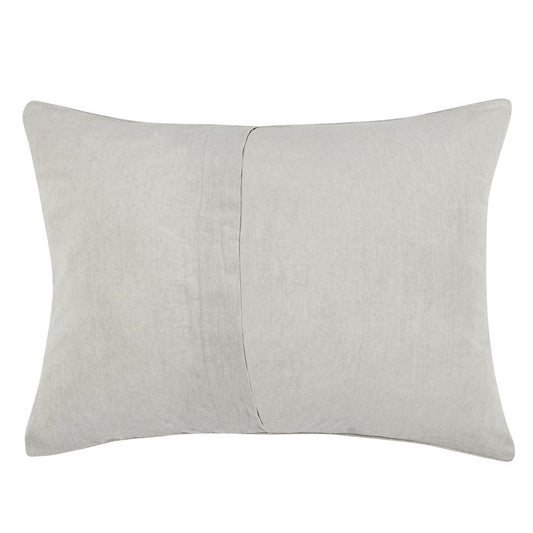 Villa by Classic Home - Camille Gray Linen Sham - 26W - Gray - V250181 veiw 2