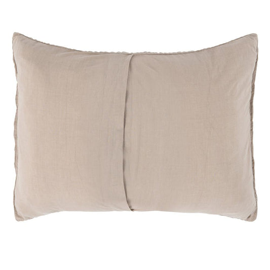 Villa by Classic Home - Camille Natural Linen Sham - 26W - Natural - V250188 veiw 2