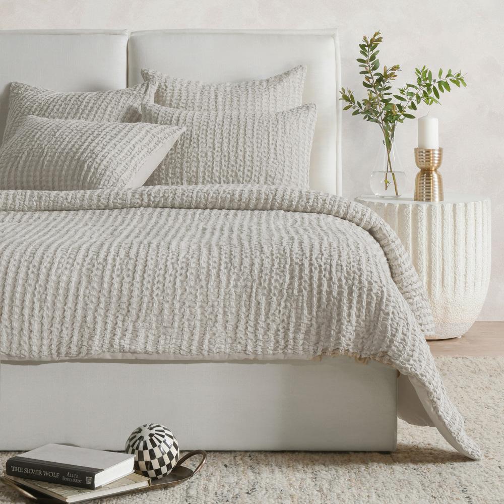 Villa by Classic Home - Claire Linen Natural Sham - 26W - Natural - V250166 veiw 5