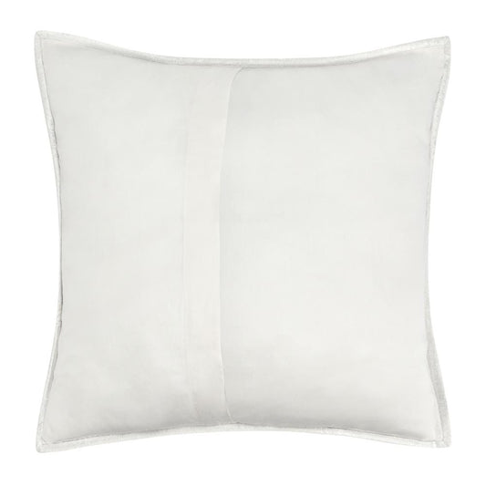 Villa by Classic Home - Dimitry 100% Rayon Velvet Ivory Euro Sham - 26W - Ivory - V160012 veiw 2