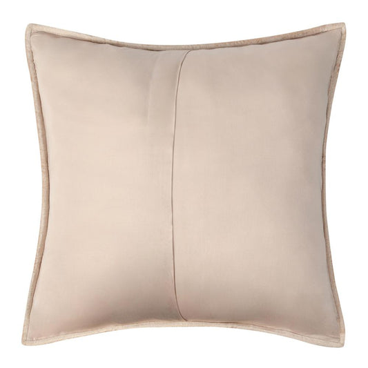 Villa by Classic Home - Dimitry 100% Rayon Velvet Nude Euro Sham - 26W - Nude - V270061 veiw 2