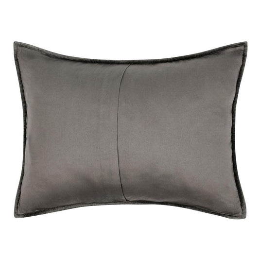 Villa by Classic Home - Dimitry 100% Rayon Velvet Desert Brown Standard Sham - 26W - Desert Brown - V160034 veiw 2