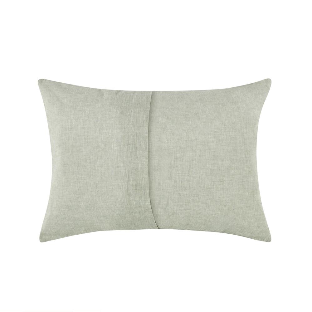 Villa by Classic Home - Jayson Linen Blend Fabric Sage Standard Sham - 26W - Sage - V290109 veiw 2