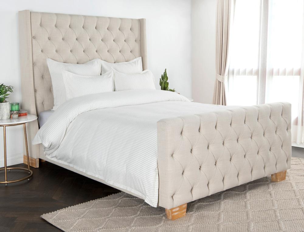 Villa by Classic Home - Karina 100% Cotton Ivory Euro Sham - 26W - Ivory - V190042 veiw 3