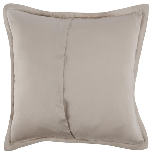 Villa by Classic Home - Kingston 100% Linen Natural Euro Sham - 26W - Natural - V230081 veiw 2