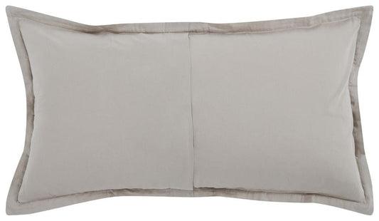 Villa by Classic Home - Kingston 100% Linen Natural King Sham - 36W - Natural - V230082 veiw 2