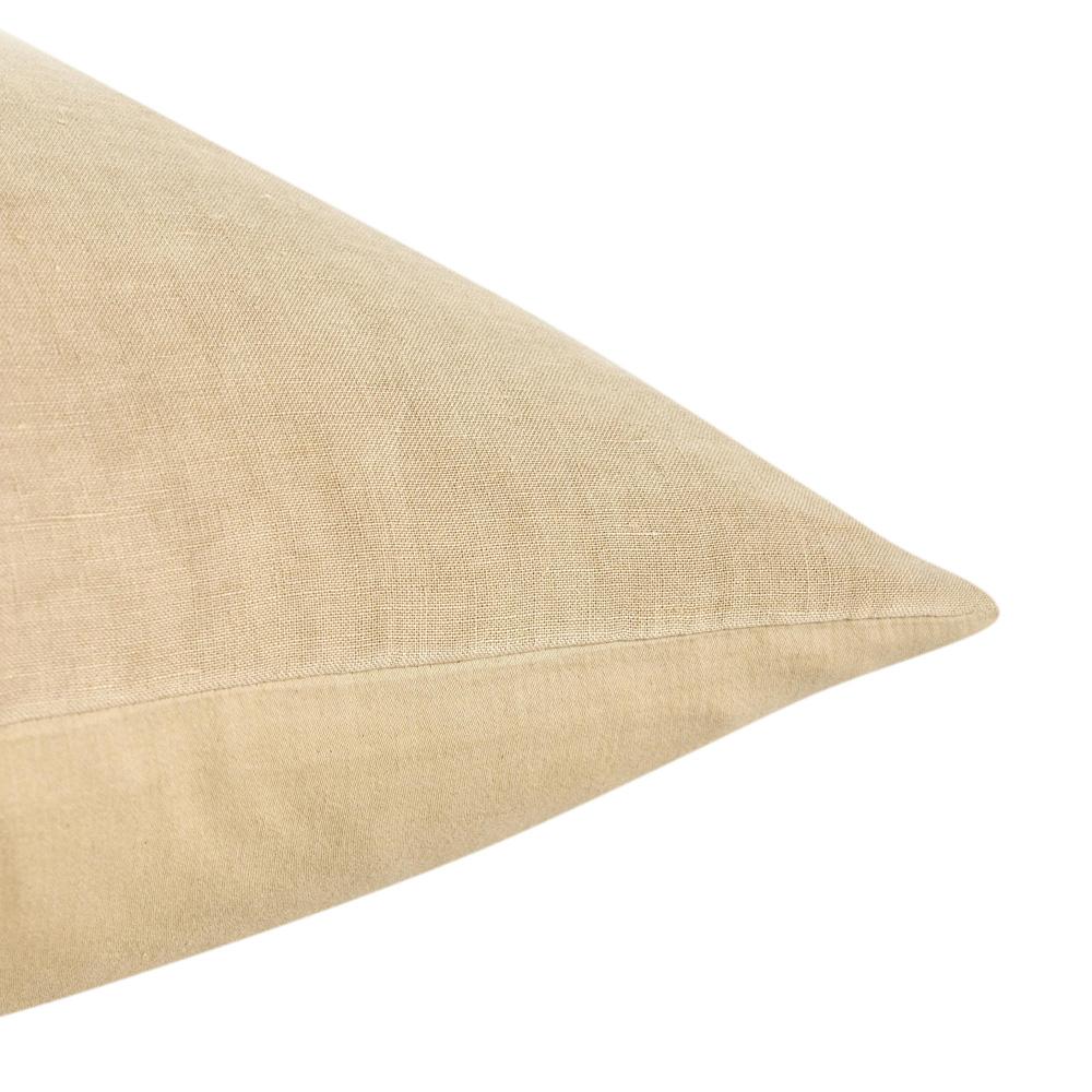 Villa by Classic Home - Paloma Hemp Fabric Ochre Amber Standard Sham - 26W - Amber - V290201 veiw 3