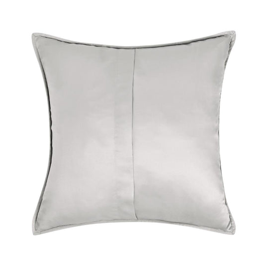 Villa by Classic Home - Winthrop 100% Sateen Silver Euro Sham - 26W - Silver Gray - V240100 veiw 2