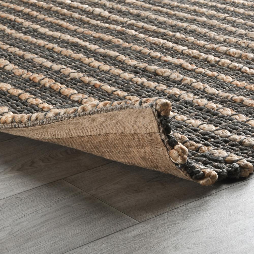 Villa by Classic Home - Alysa 2.6X8 Natural Jute Handwovenmineral Blue Accent Rug - 2.6W - Mineral Blue - 30091003 veiw 5