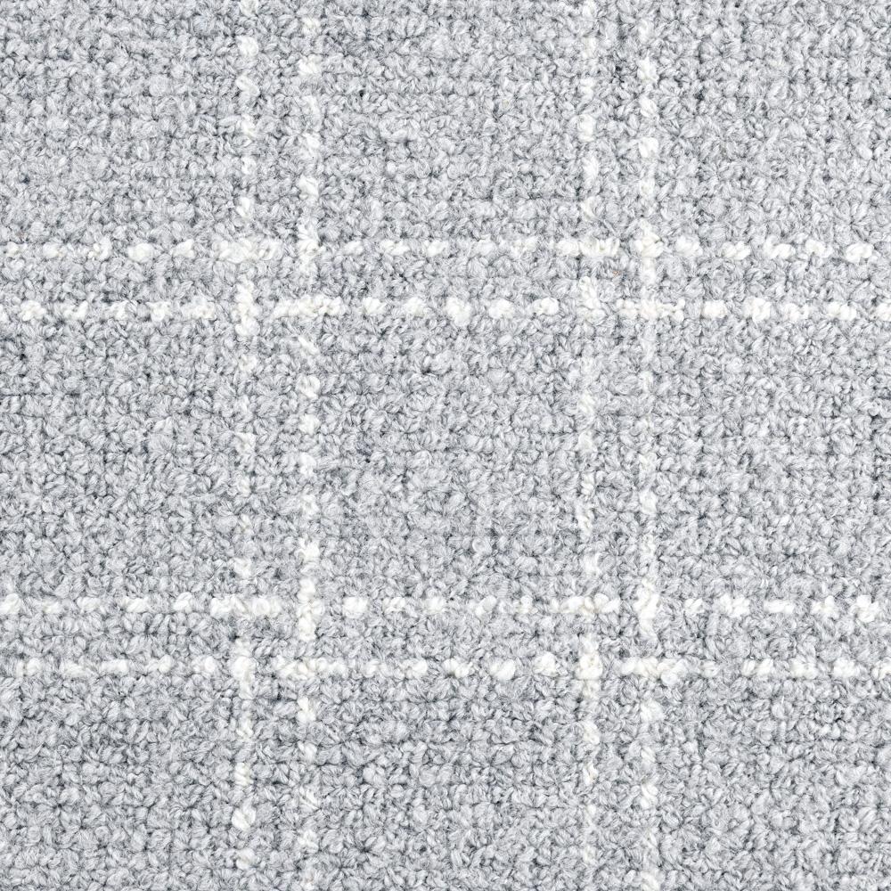 Villa by Classic Home - Bradbury Checkered Wool Area Rug - 8W - Pearl Gray - 30091595 veiw 4