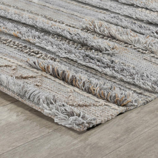 Villa by Classic Home - Fallon Indoor Outdoor Accent Rug - 5W - Gray, Multi - 30132354 veiw 2