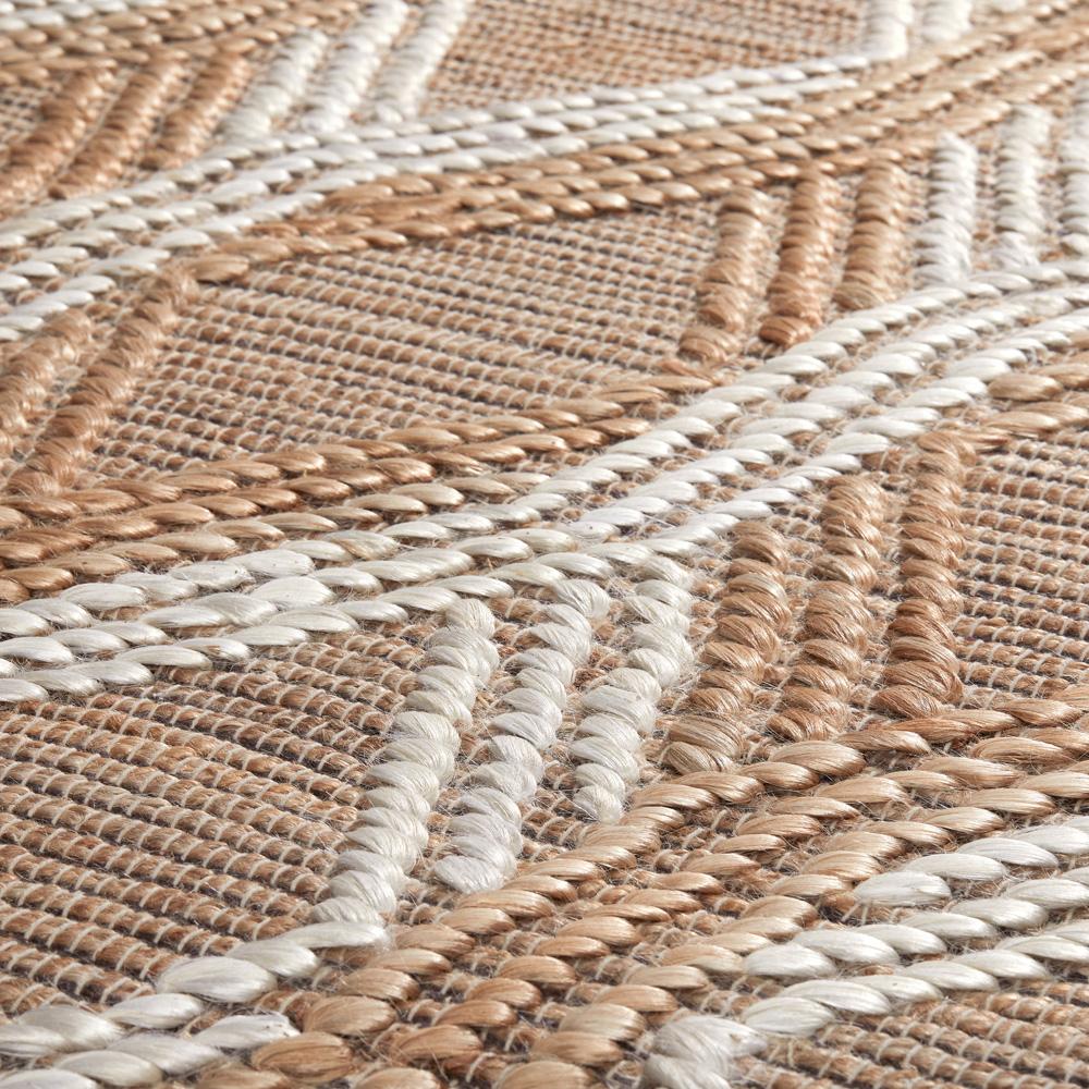 Villa by Classic Home - Manitou Jute Cotton Accent Rug - 5W - Natural, Ivory - 30091504 veiw 4