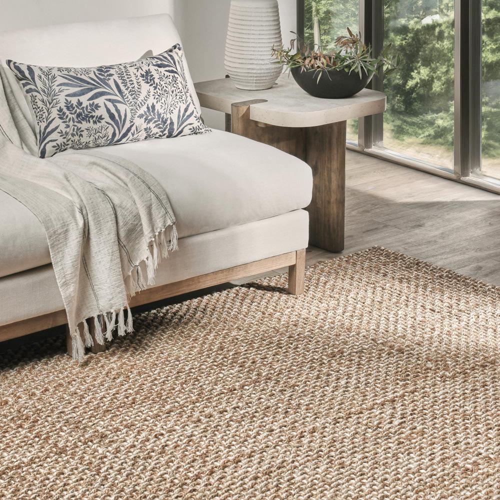 Villa by Classic Home - Panama 5X8 Jute Handwoven Sustainable Beige Accent Area Rug - 5W - Beige - 30091804 veiw 5
