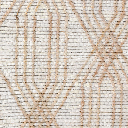 Villa by Classic Home - Tustin Jute Blend Area Rug - 5W - Ivory, Natural - 30091514 veiw 2
