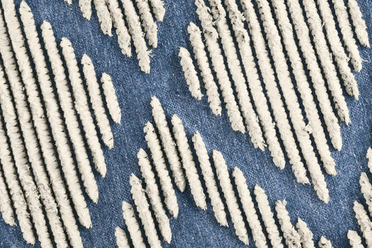 Villa by Classic Home - Warren Indoor Outdoor Stellar Blue Accent Rug - 2W - Blue, Ivory - 30132150 veiw 2