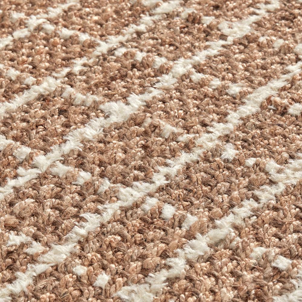 Villa by Classic Home - Windowpane Chenille Are Rug - 8W - Natural, Ivory - 30091441 veiw 4