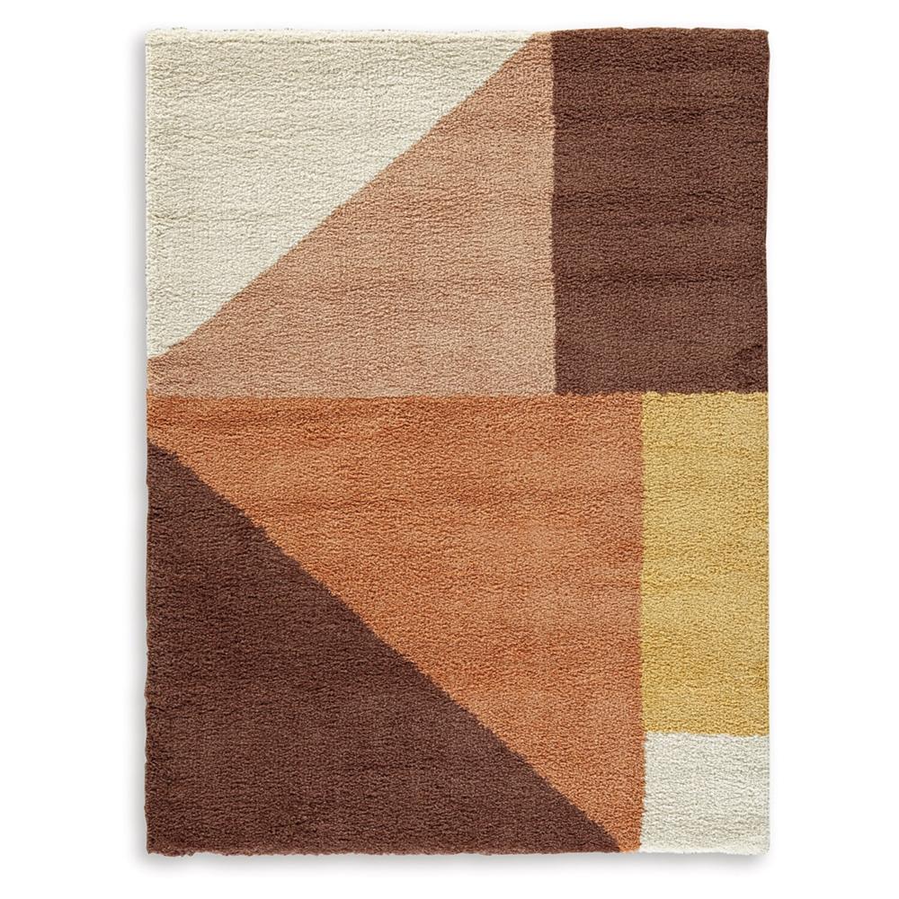 Signature Design by Ashley - Gailmore Medium Rug in Cream/Pink/Ocher - R407172 veiw 1