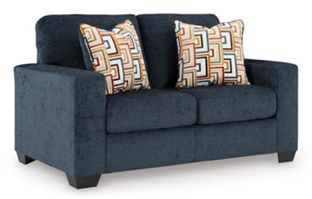 Signature Design by Ashley - Aviemore Loveseat in Ink - 2430335 veiw 1
