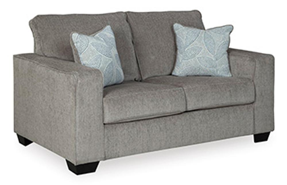 Signature Design by Ashley - Altari Loveseat in Alloy - 8721435 veiw 1