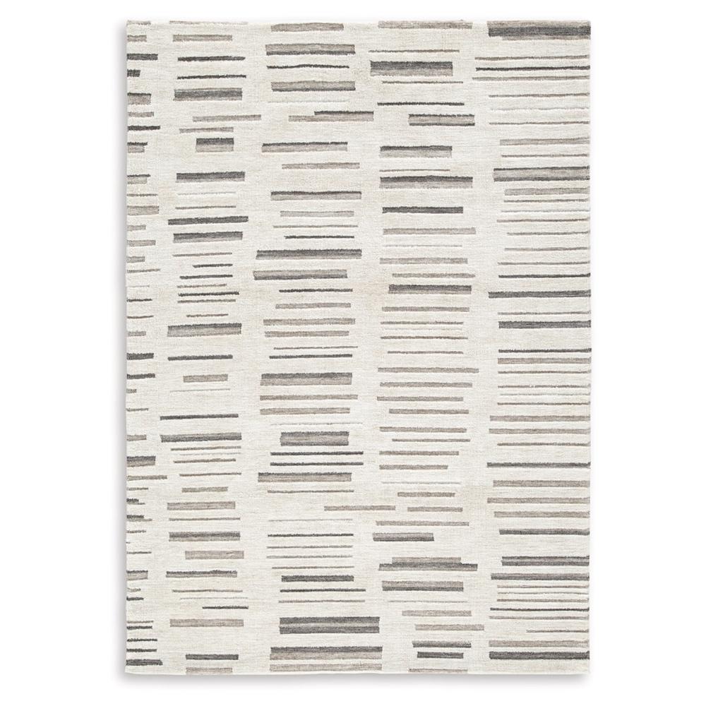 Signature Design by Ashley - Leesdale Medium Rug in Ivory/Brown/Black - R406422 veiw 1