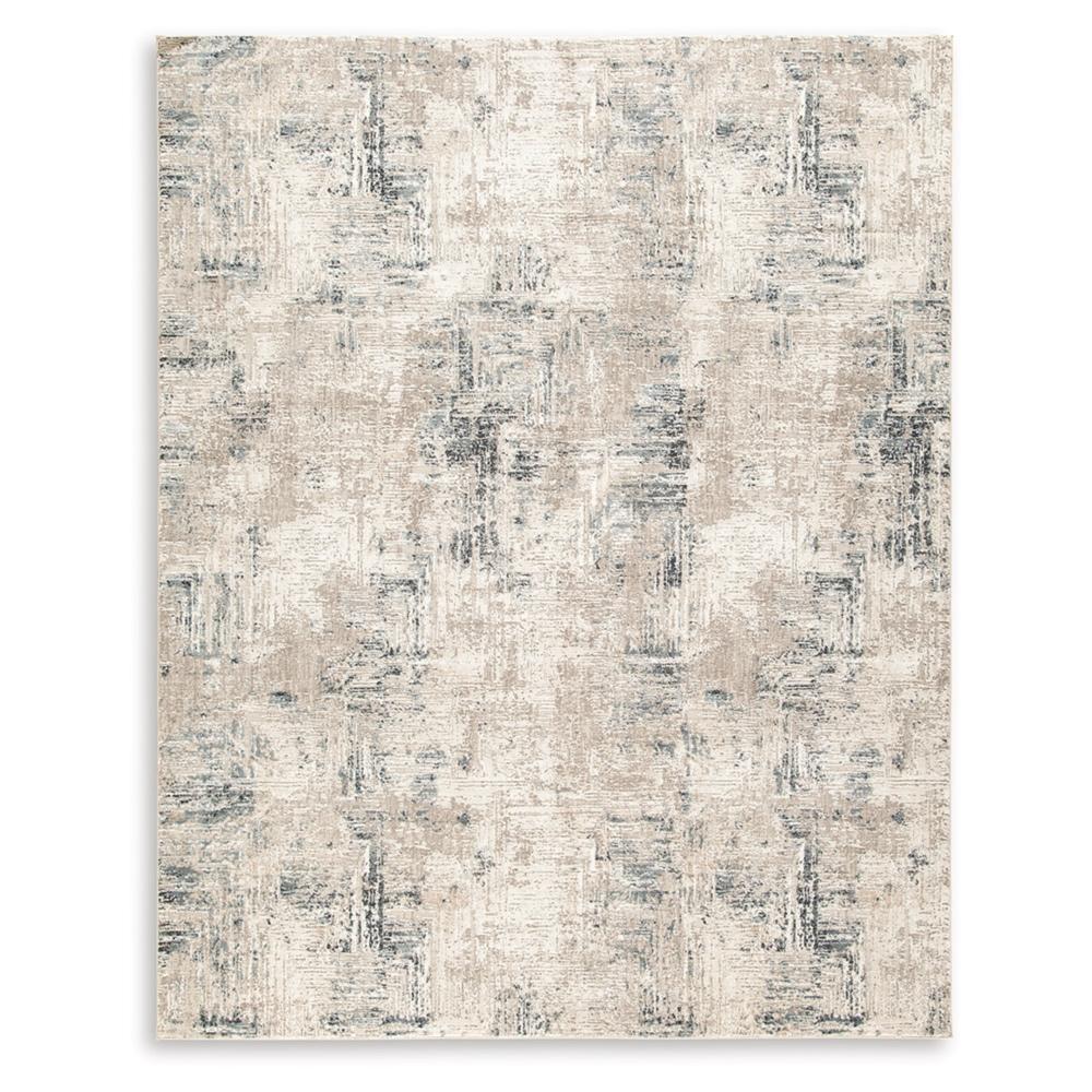 Signature Design by Ashley - Gentor Large Rug in Blue/Ivory - R406521 veiw 1