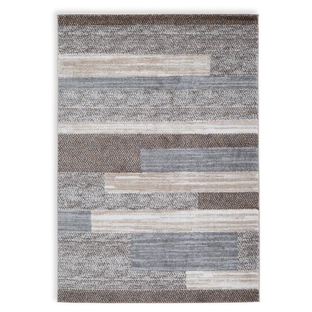 Signature Design by Ashley - Sethburn Large Rug in Cream/Brown/Gray - R406591 veiw 1
