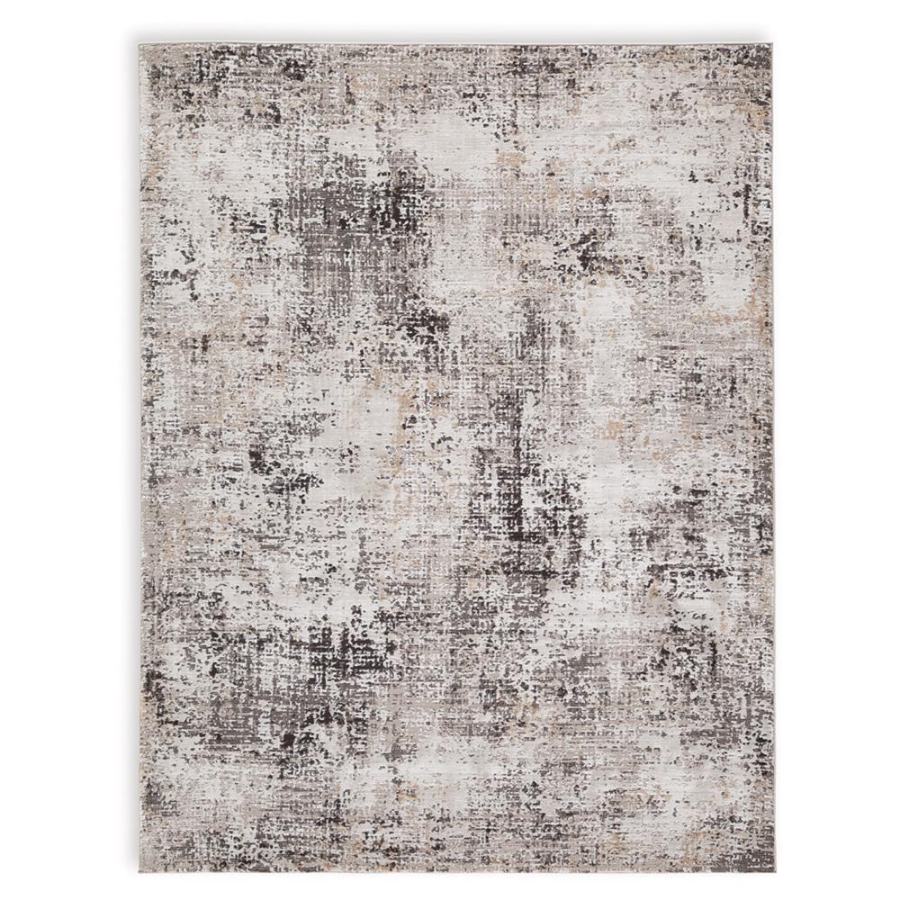 Signature Design by Ashley - Elaning Medium Rug in Black/Gray/Cream - R406702 veiw 1