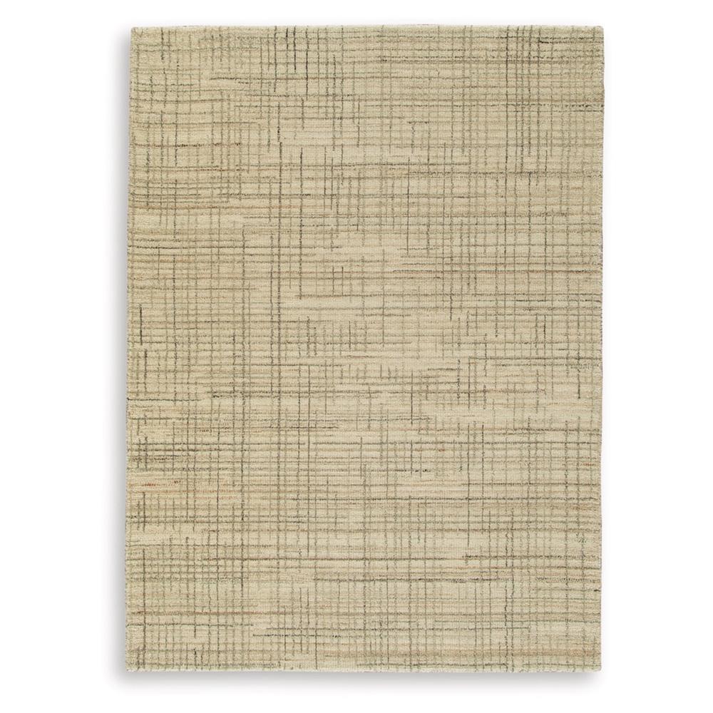 Signature Design by Ashley - Janston Medium Rug in Ivory/Gray/ Tan - R406862 veiw 1