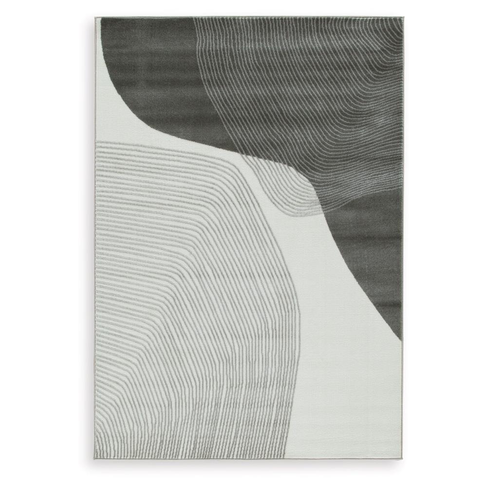 Signature Design by Ashley - Winderburg Medium Rug in Gray/Ivory - R406952 veiw 1