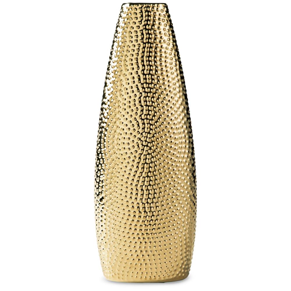 Signature Design by Ashley - Efim Vase in Gold Finish - A2000576 veiw 1