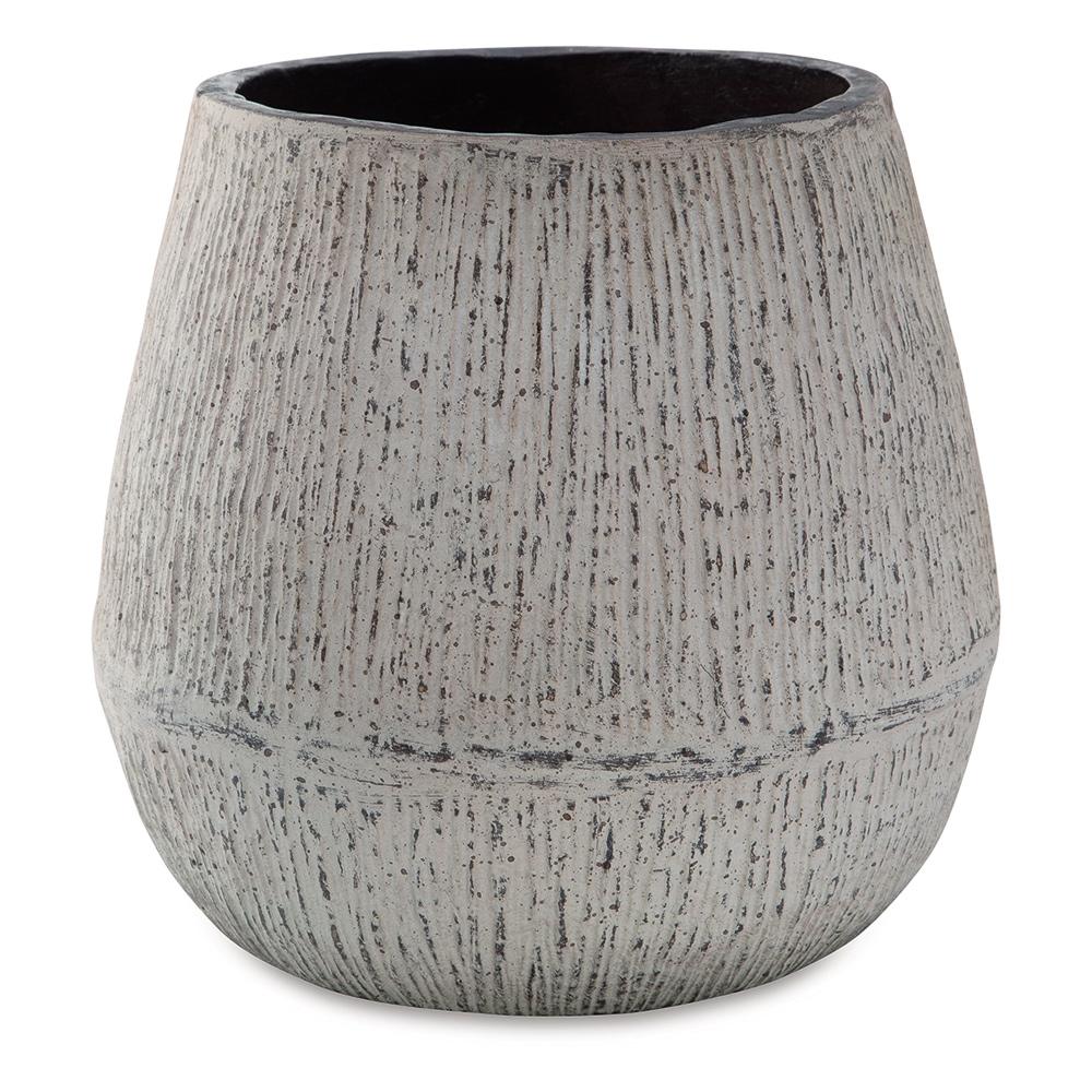 Signature Design by Ashley - Claymount Vase in Distressed Brown - A2000636 veiw 1