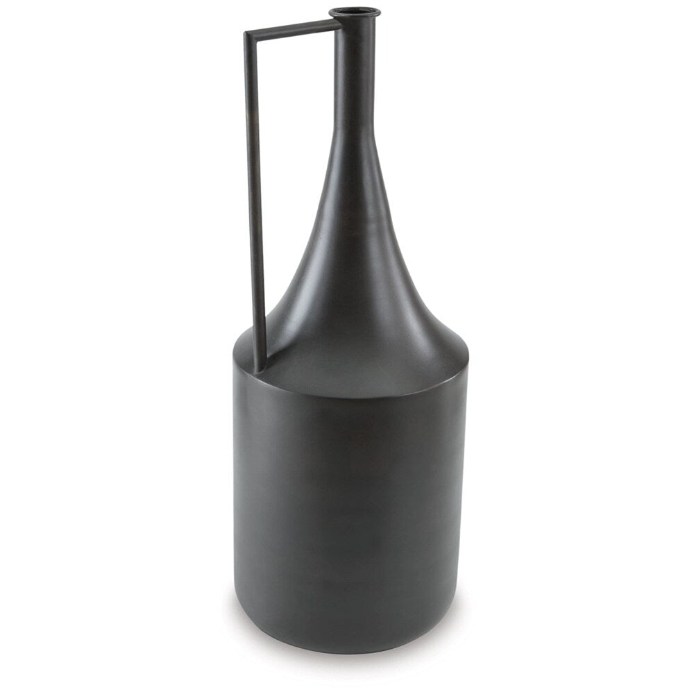 Signature Design by Ashley - Zainforth Vase in Distressed Brown - A2000695 veiw 1