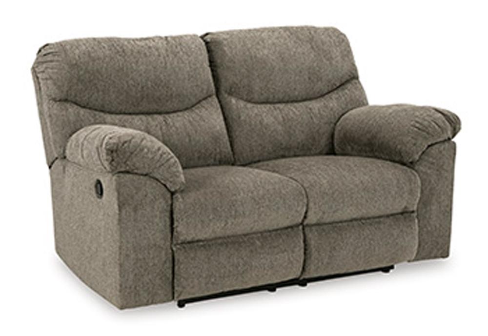 Signature Design by Ashley - Alphons Reclining Loveseat in Putty - 2820186 veiw 1