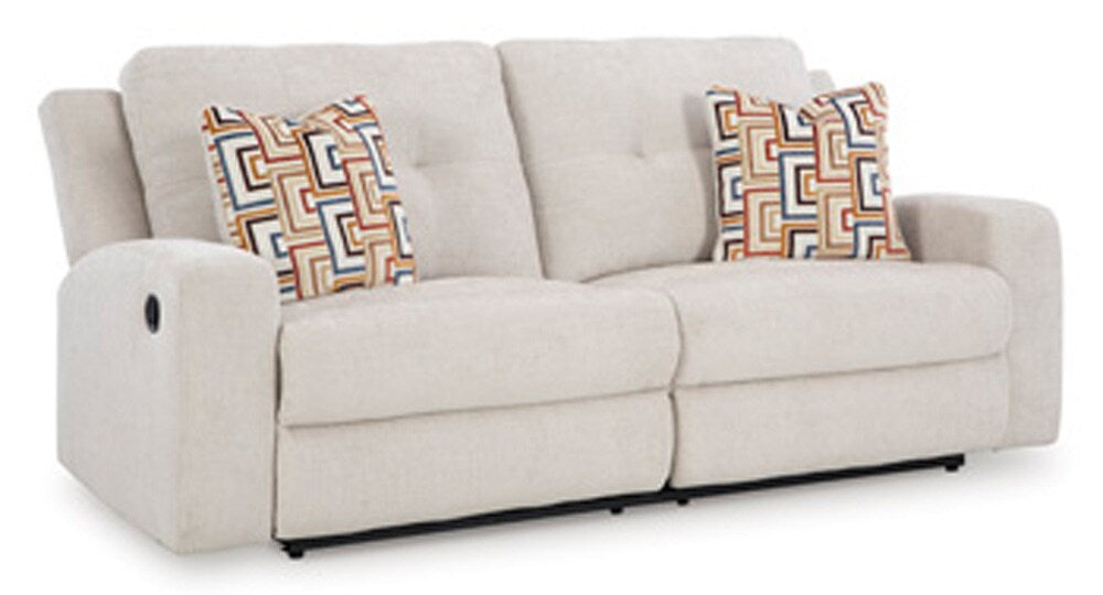 Signature Design by Ashley - Danum 2 Seat Reclining Sofa in Stone - 3880581 veiw 1