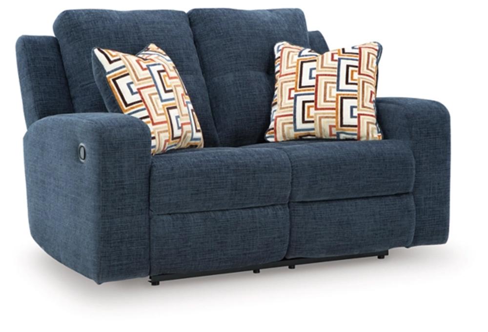 Signature Design by Ashley - Danum Reclining Loveseat in Ink - 3880686 veiw 1