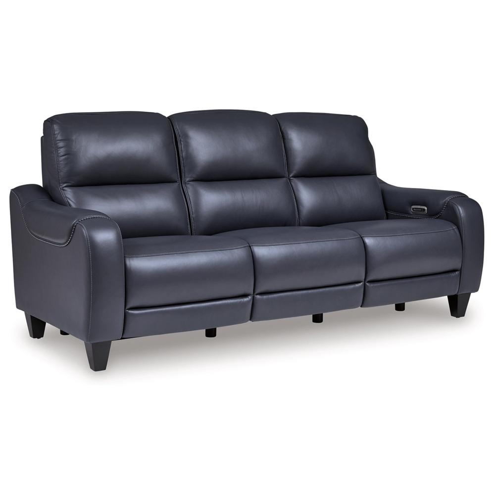 Signature Design by Ashley - Mercomatic Pwr Rec Sofa With Adj Headrest in Ocean - U7531115 veiw 1