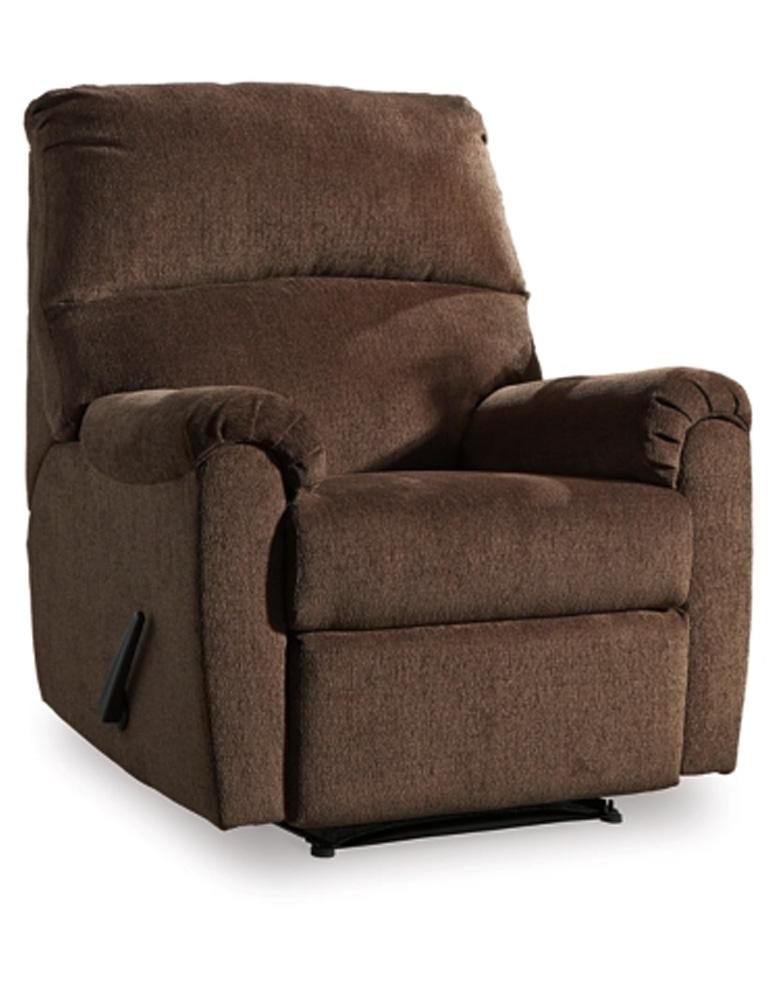 Signature Design by Ashley - Nerviano Zero Wall Recliner in Chocolate - 1080229 veiw 1