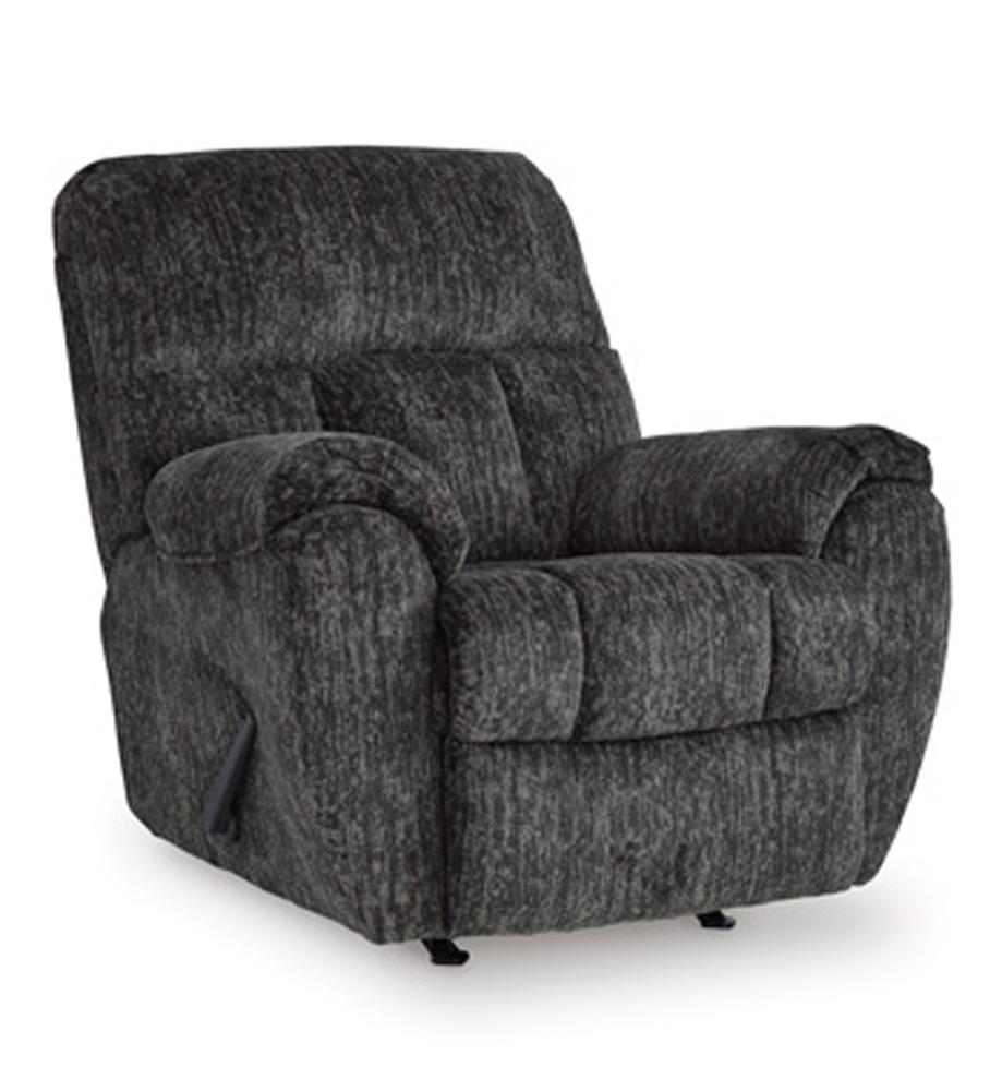 Signature Design by Ashley - Stayfish Rocker Recliner in Gunmetal - 5260625 veiw 1