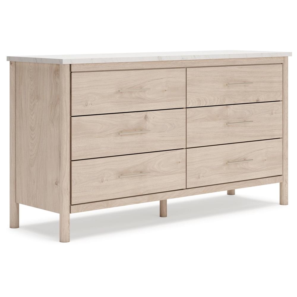Signature Design by Ashley - Cadmori Six Drawer Dresser in Brown/Beige - B2615-231 veiw 1
