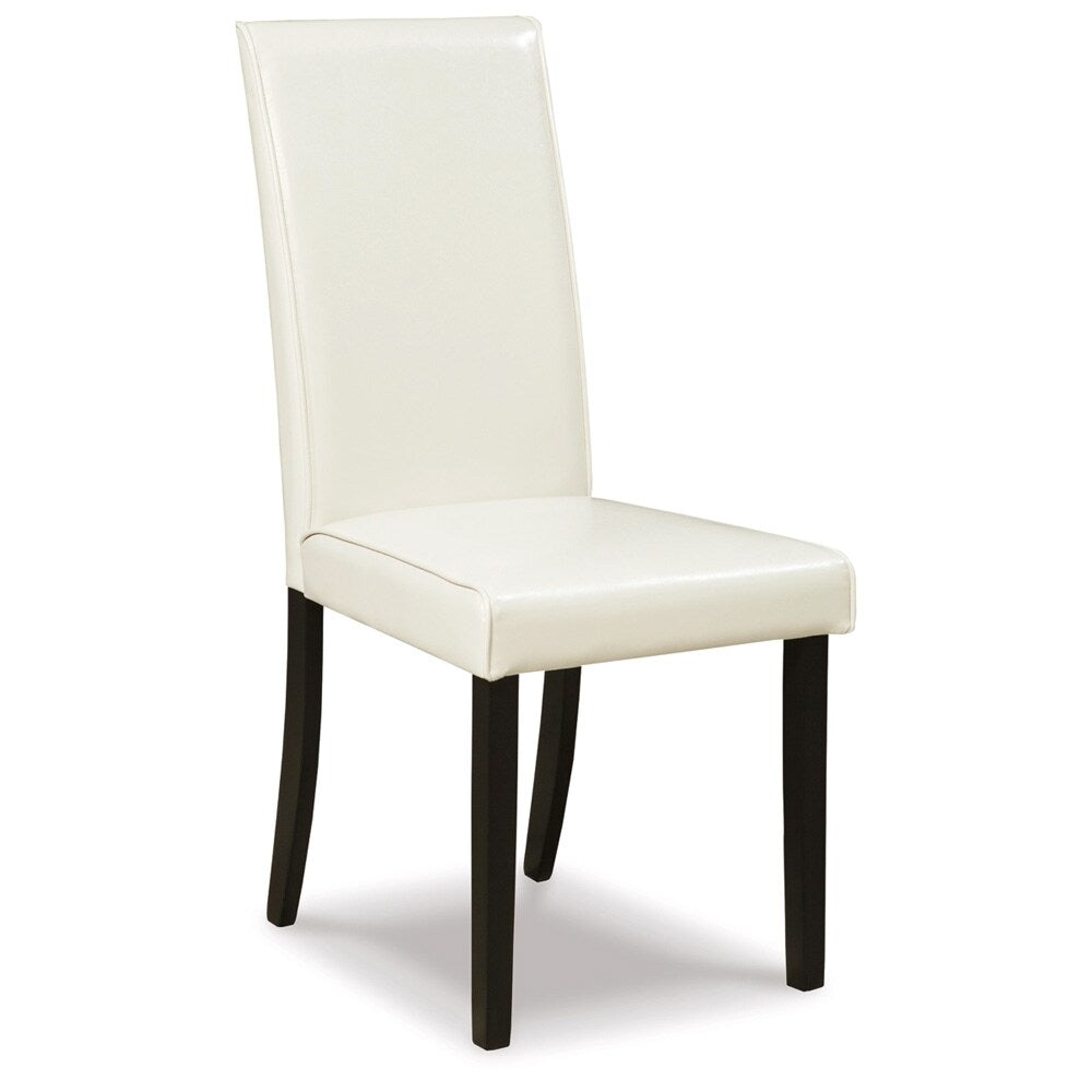 Signature Design by Ashley - Kimonte Dining Uph Side Chair (Set Of 2) in Ivory - D250-01 veiw 1