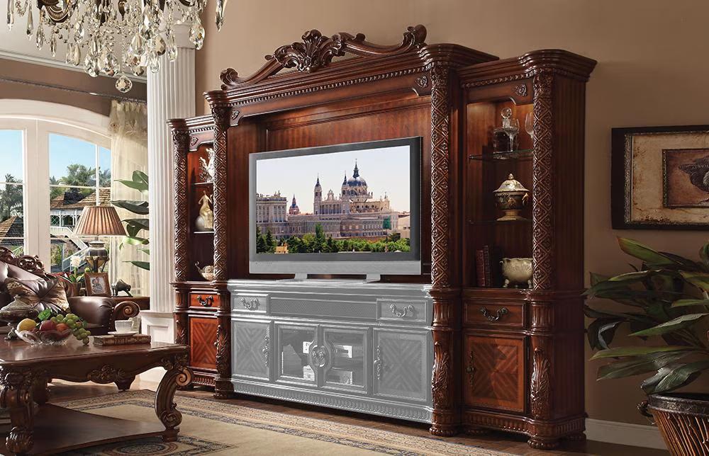 ACME Furniture - Vendome II Entertainment Center - Cherry - 91315 veiw 1