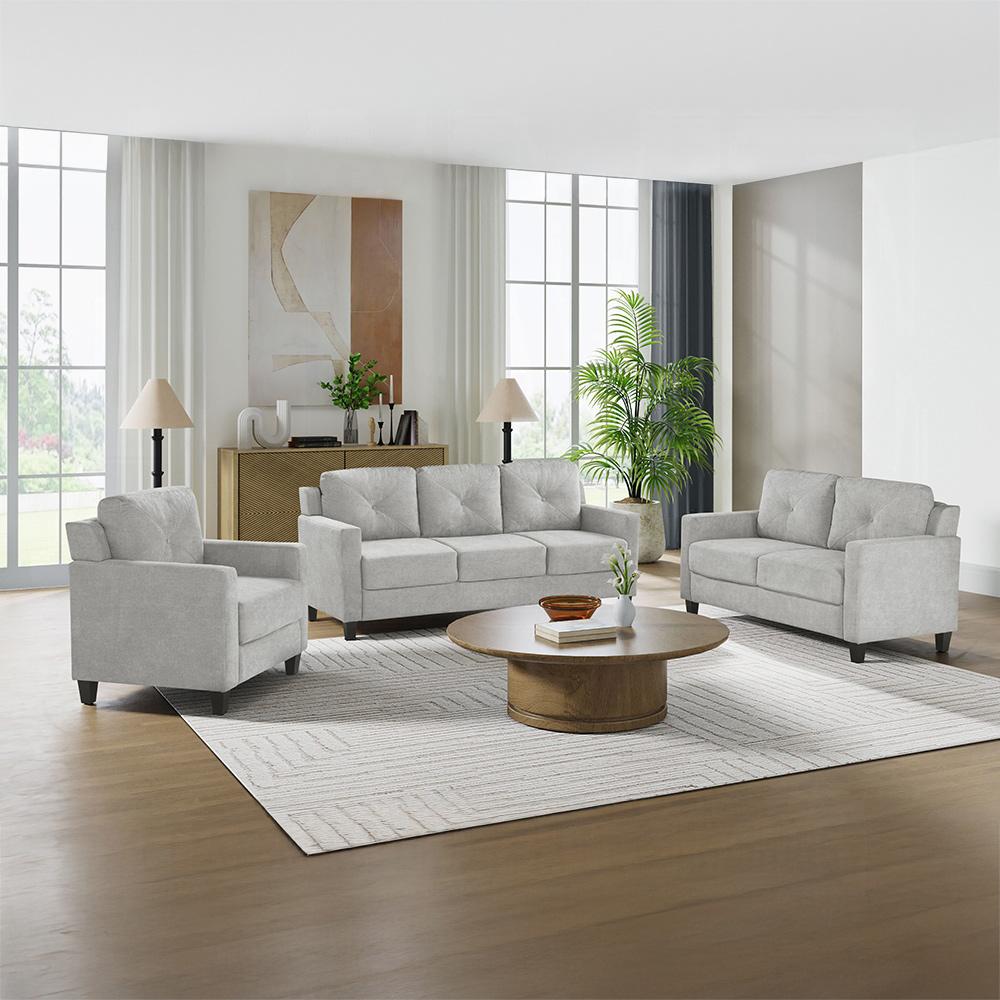 ACME Furniture - Horatio Loveseat - Taupe Leather - LV02521 veiw 3