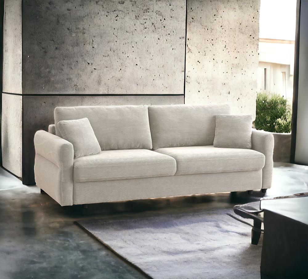 ACME Furniture - Haran Sofa w/Sleeper - Beige Fabric - LV03130 view 3