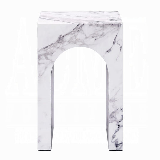 ACME Furniture - Fritzy End Table - Engineered Stone Finish - LV03127 view 2