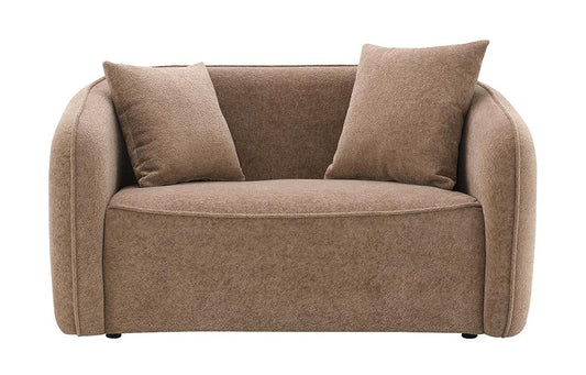 ACME Furniture - Keith Loveseat w/2 Pillows - Brown Fabric - LV03601 view 2