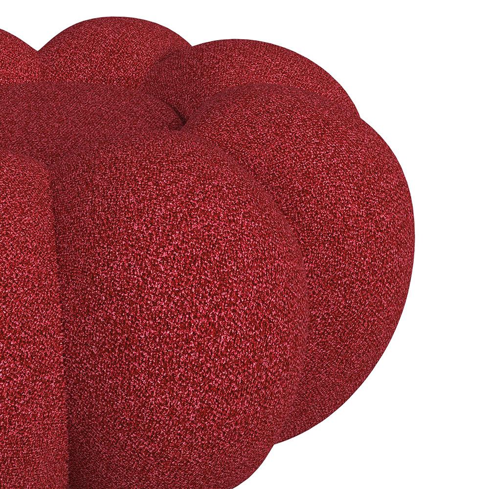 Picket House Furnishings - Pumpkin Swivel Chair and Ottoman in Red - Y-13930-14-CHOT veiw 5